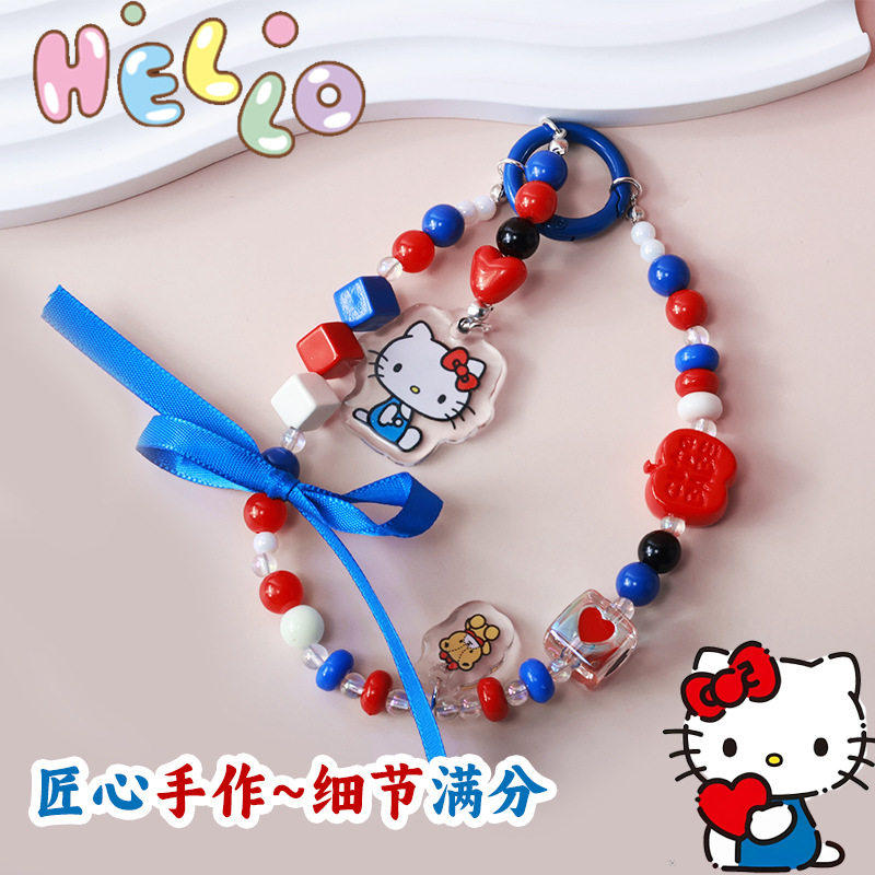 Kitty可爱挂链手腕防丢扣挂饰