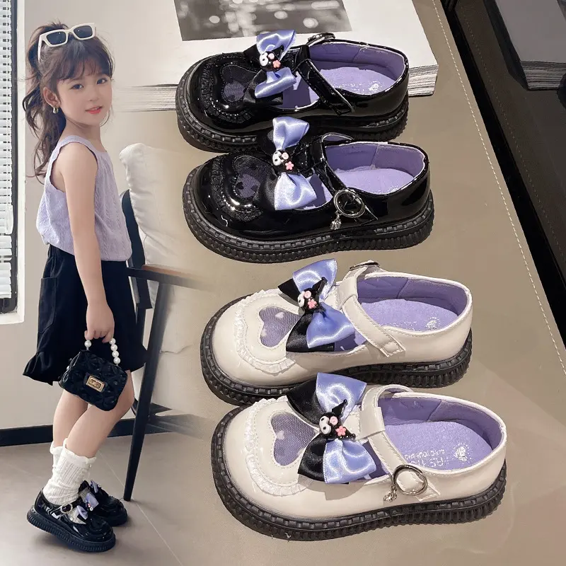 库洛米小皮鞋公主鞋单鞋