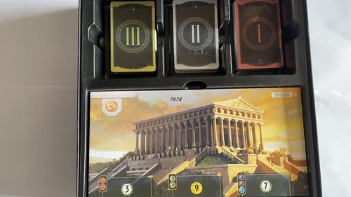 英文版第二版世界七大奇迹桌游