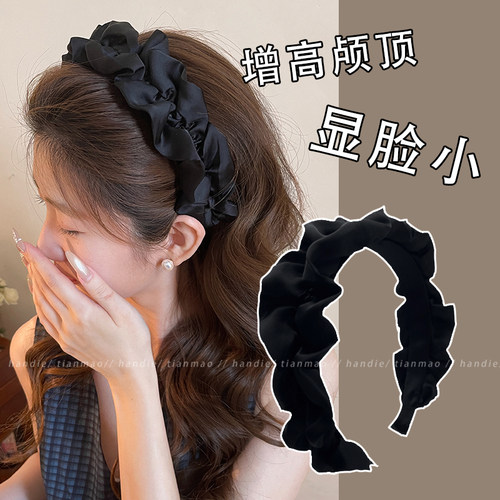 不挑脸型不挑发量的~高颅顶发箍