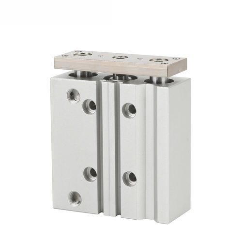 亚德客型TCM16X30S三杆导杆气缸TCM12-20S三轴铜套气缸TCL25-50S