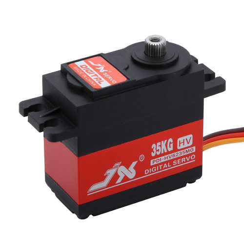 JX PDI-HV6235MG 35KG大扭矩高压金属齿舵机1/10遥控车船航模配件