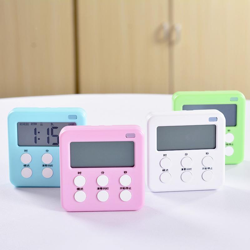 电子 闹钟计时器可闪灯电子闹钟计时学生时间管理器定制