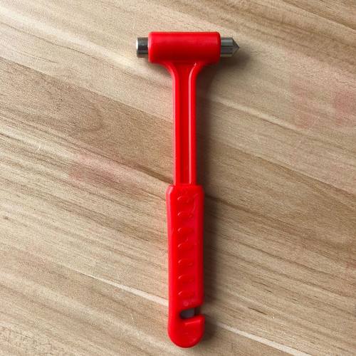 迷你多功能汽车用二合全锤车载应急逃生锤破窗器实心款救生锤