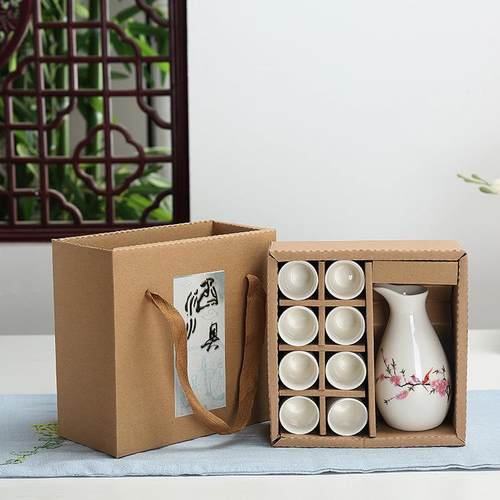 供应白酒分酒器 陶瓷酒壶古风 中式 中国风 酒具定制