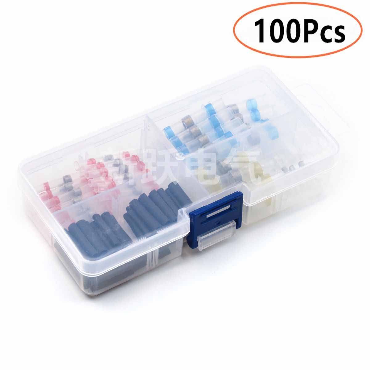 100防水热缩焊锡端子焊锡环热缩管组合热缩中接管防水接线端子,五金/工具,接线柱,淘宝优惠券,粉丝福利购,淘宝优惠卷