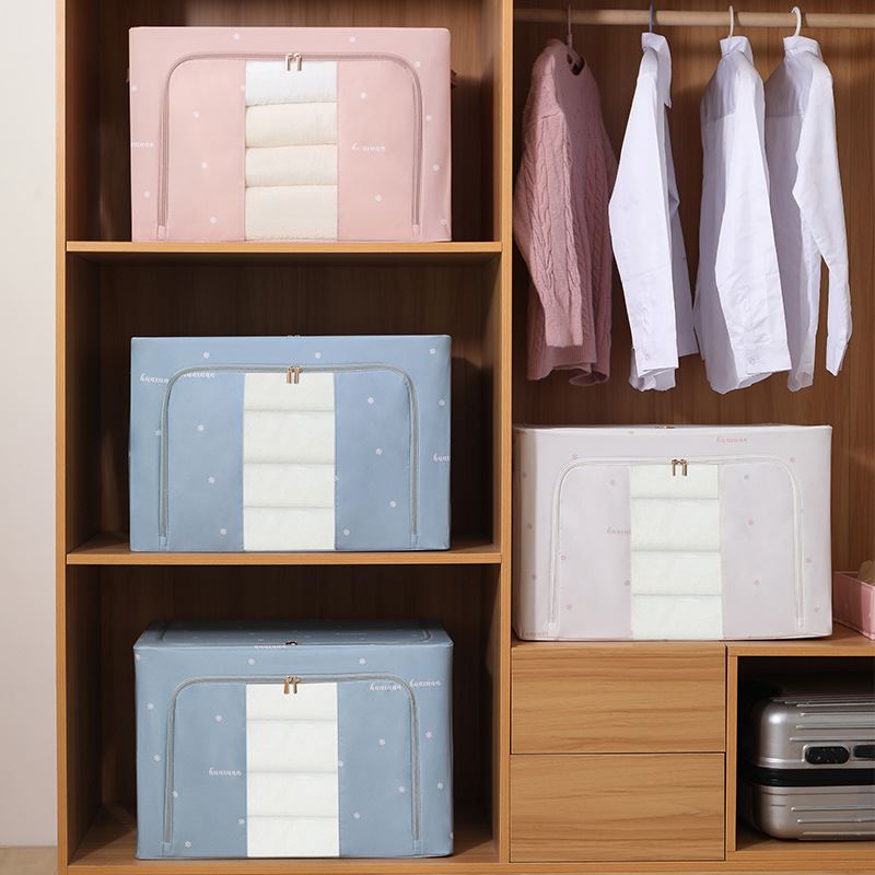 华达呢防水整理收纳箱可折叠衣物棉被储物箱防潮防水储物大型箱子