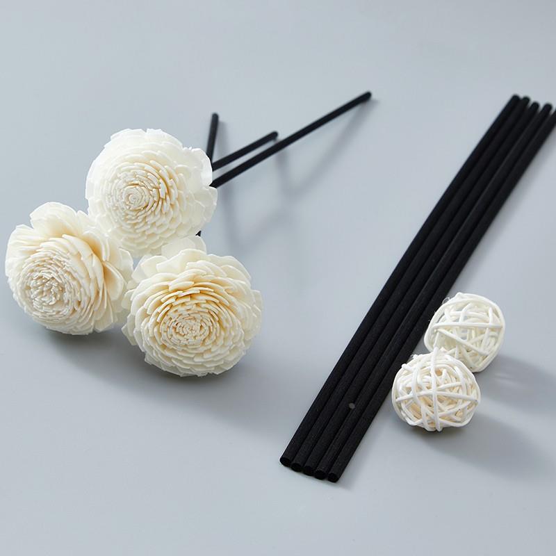 无火香薰配件4.5厘米通草花香薰花无心菊花仿真花干花扩香花定制