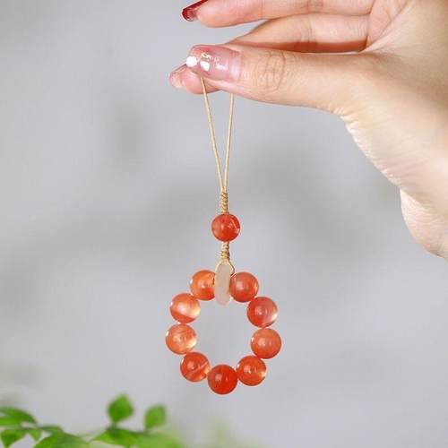 同款手捻念珠手机链指环挂绳手串手持文玩挂件闺蜜礼物洋气