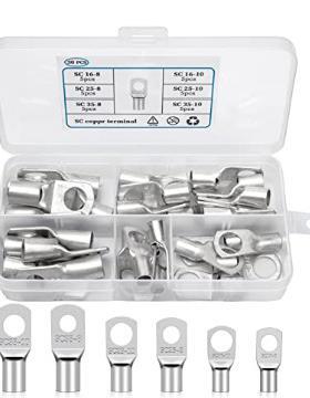 电商SC系列窥口铜接线端子Terminals连接器套装30