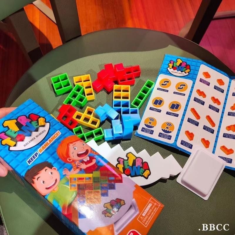 爆款俄罗斯叠叠高积木平衡游戏叠叠乐儿童桌面玩具聚会互动