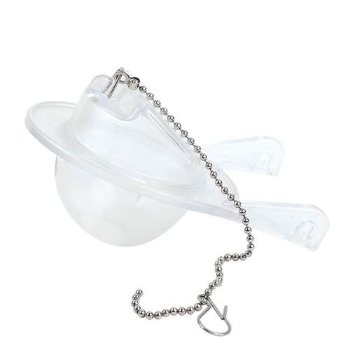 3寸inch透明拍盖马桶配件排水止水垫密封圈卫浴橡皮塞座便器水箱