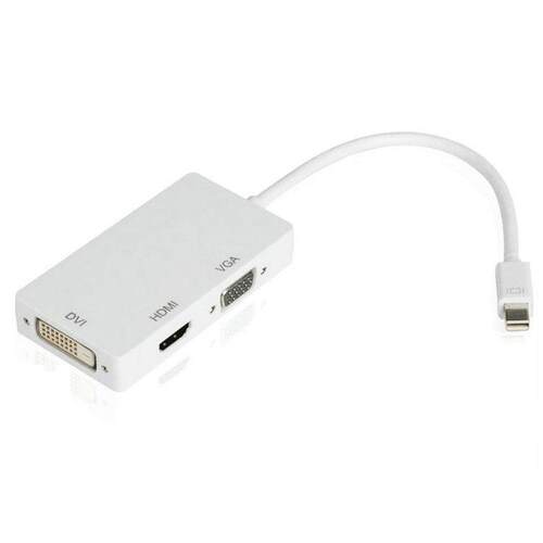 Mini dp to HDMI VGA DVI 三合一高清转接线 迷你 mini dp一拖三定制