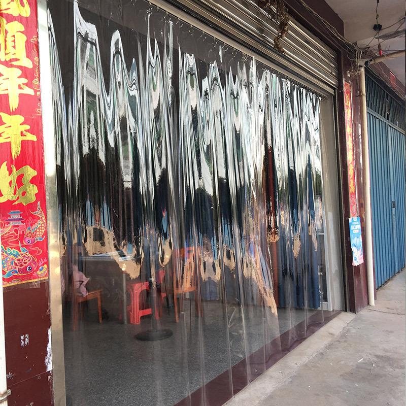 透明门帘遮风挡雨防水pvc户外塑料防尘塑胶窗帘隔热保暖软板定制