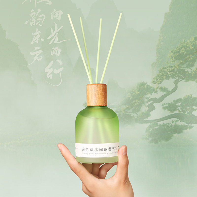 新品植物香薰持久自挥发竹雨系列熏香房间浴室厕所六种香味高级香