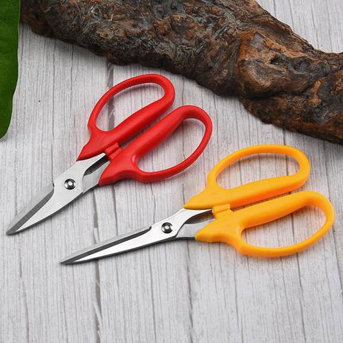 现货 不锈钢花剪园艺剪刀修枝剪树枝剪刀日本花艺剪刀定制