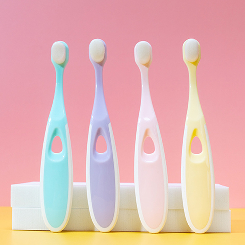 【严选】万根刷毛牙刷儿童宝宝可爱超细软3-12岁 1支装