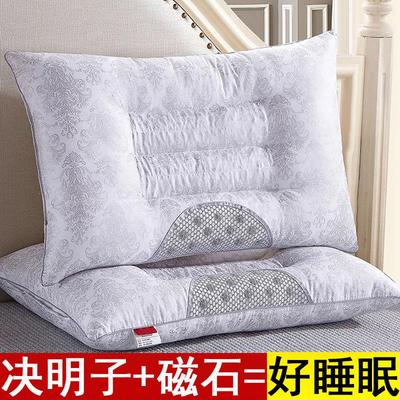 决明子枕头单人一对装家用双人薰衣草椎枕芯助睡眠荞麦皮整头定制