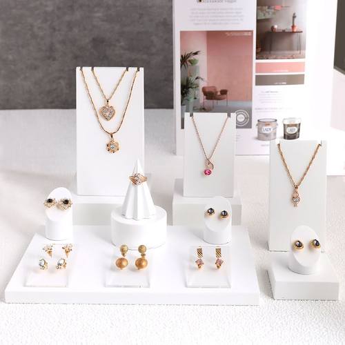 戒指耳钉耳环手饰品首饰展示架饰品台陈列展示板拍照珠宝展示道具