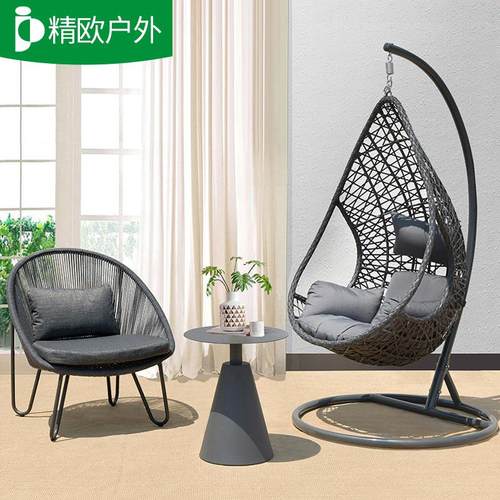 摇篮椅吊椅阳台休闲椅吊篮藤椅室内懒人椅子秋千摇椅家用吊床鸟巢