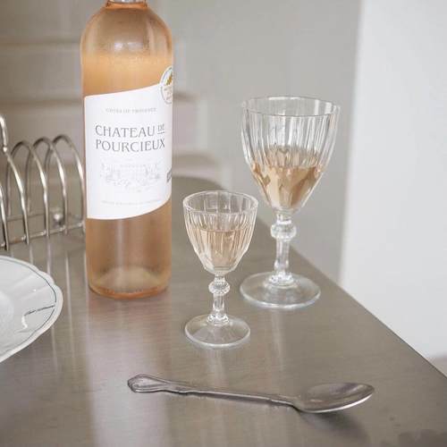 欧式复古红酒杯创意钻石高脚杯酒杯香槟杯鸡尾酒杯三角杯葡萄酒杯