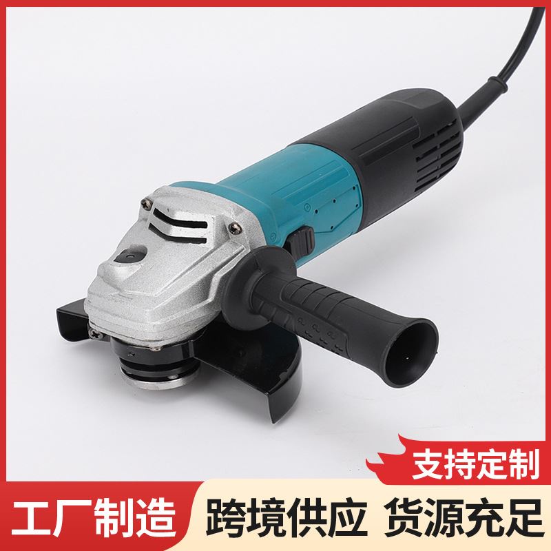 带手柄打磨抛光机手砂轮便携角向磨光切割机电动工具多功能角磨机