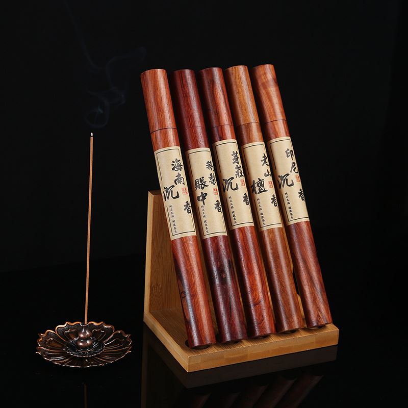 线香印度老山檀香芽庄海南沉香鹅梨帐中香室内香薰佛供香