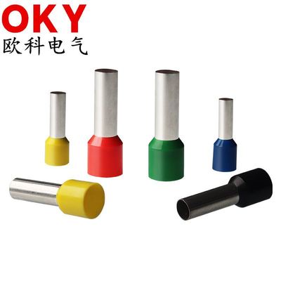 E0508 E7508 E1008 E1508 针接线鼻VE管形预绝缘端头欧式管型端子