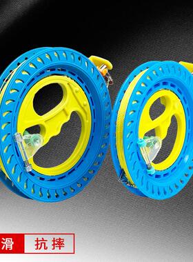 潍坊风筝线轮ABS轮小红轮蓝色手持轮儿童风筝轮树脂线轮圆盘