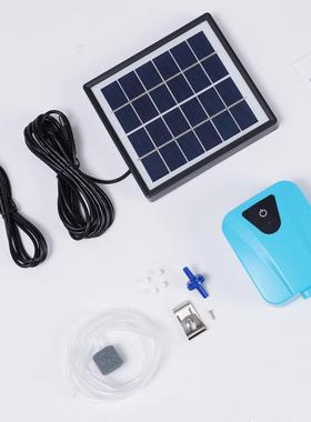 交/直流两用水族增氧泵户外太阳能垂钓打氧泵鱼缸应急氧气泵YQB01