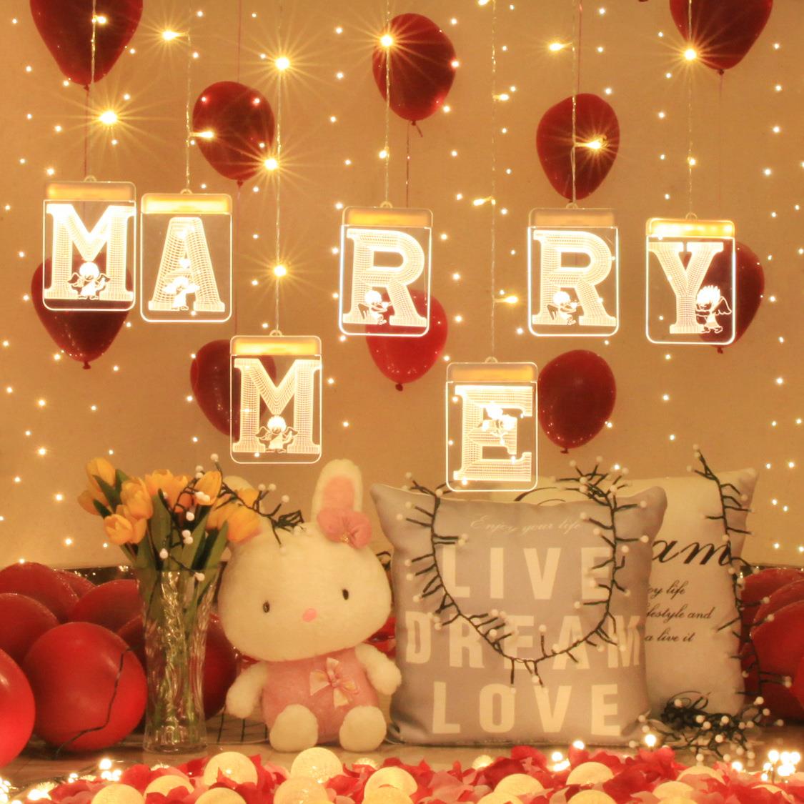 ins房间装饰3D灯marry