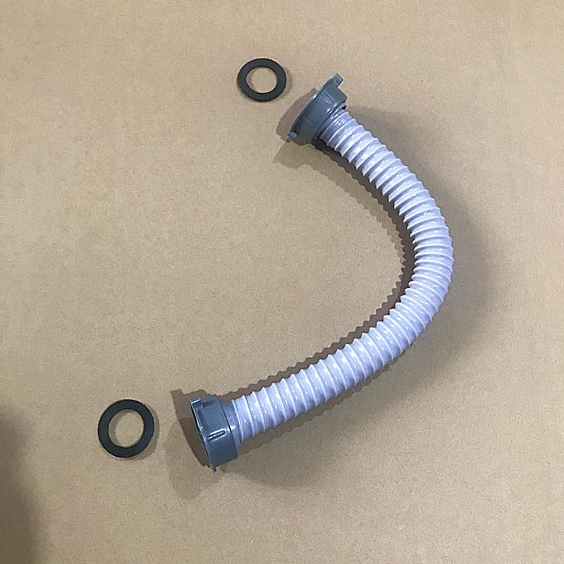 双水槽连接管 菜盆单双槽下水管 不锈钢下水管 塑料下水管 配件定