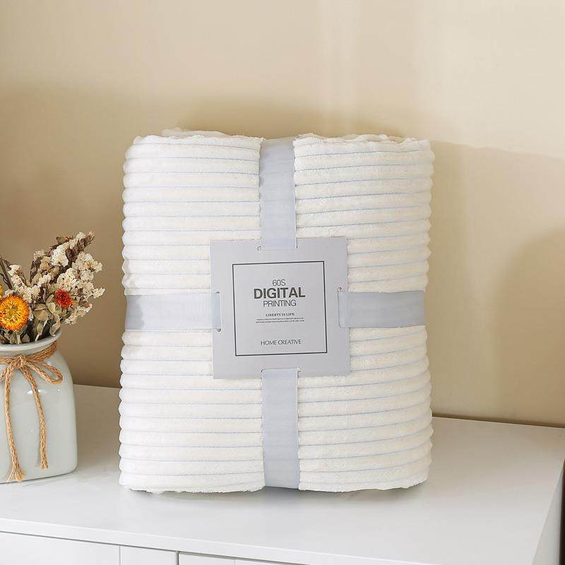 毛毯毯子抽条毛毯法兰绒空调毯子礼品毛毯珊瑚绒瑜伽盖毯沙发毯,床上用品,休闲毯/毛毯/绒毯,淘宝优惠券,粉丝福利购,淘宝优惠卷