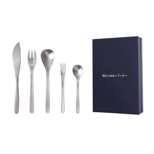 不锈钢西餐具礼盒装牛排刀叉勺全套日式家用餐具送礼创意定制