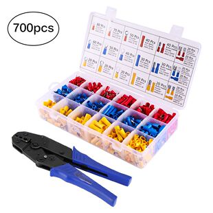 直供 700冷压接线端子盒装组合端子连接器压线端子套装