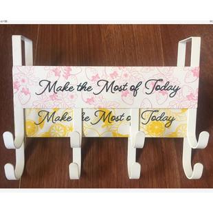 免打孔挂钩置物架壁挂架免钉门上背式衣帽挂钩厨房不锈钢挂钩