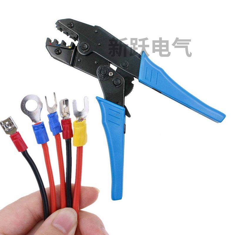 HS-30J欧式压线钳棘轮式端子压线钳供应预绝缘接线端子钳