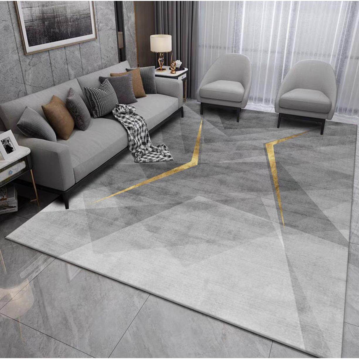 客厅地毯圈绒简约满铺防水茶几毯侘寂风大面积高级比利时绒垫子定,居家布艺,地毯,淘宝优惠券,粉丝福利购,淘宝优惠卷