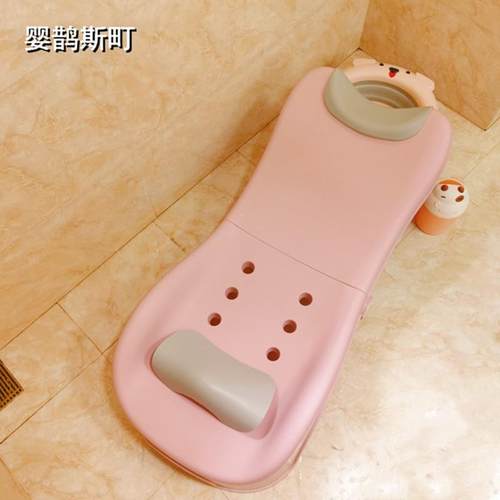 儿童洗头躺椅宝宝洗头椅可折叠洗发椅塑料小孩家用洗头床洗发神器