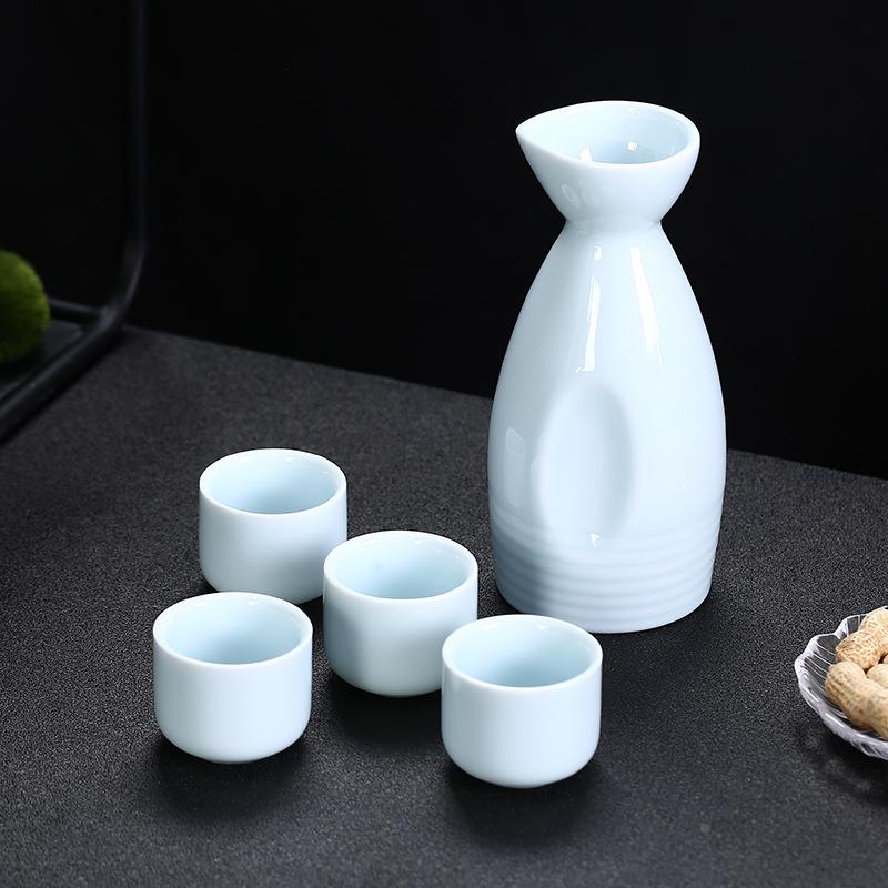 供应陶瓷酒壶酒杯醒酒器日式韩式清酒白酒分酒器酒具套装加logo定