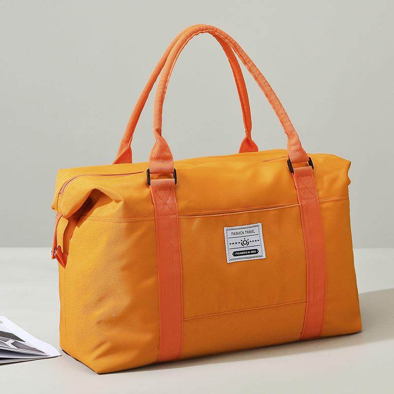 短途出差手提旅行包行李袋大容量单肩斜挎包轻便待产收纳包健身包