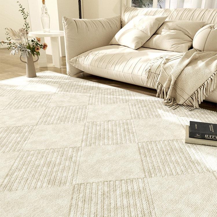 圈绒客厅地毯简约防滑满铺沙发全铺办公室垫子ins风卧室轻奢地垫
