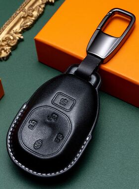 适用于传祺钥匙套E8包gs4plus埃安yplus影豹m8宗师车钥匙包壳扣男