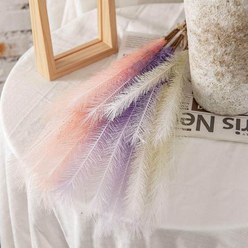 假花芦苇潘帕斯草INS风仿真花厂家家居装饰跨境婚庆MW09926定制