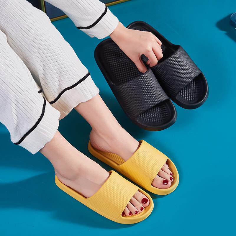 EVA酒店拖鞋女厚底踩屎感家居家用室内凉拖鞋夏天舒适韩版浴室拖