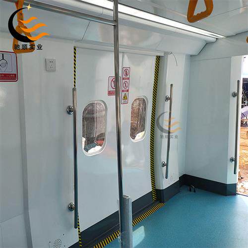 玻璃钢大型高铁动车模型铁路学校模拟教学舱主题餐厅一比一和谐号