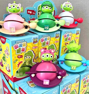 正版迪士尼三眼仔木鱼盲盒轻松敲敲乐系列礼物手办摆件