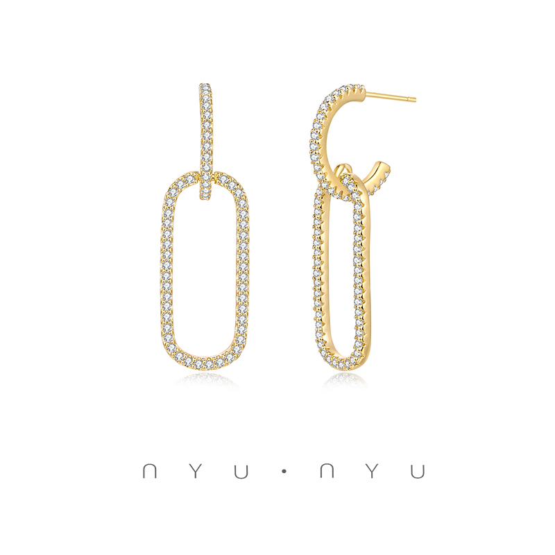 乔晶晶同款专柜正品nyunyu耳环