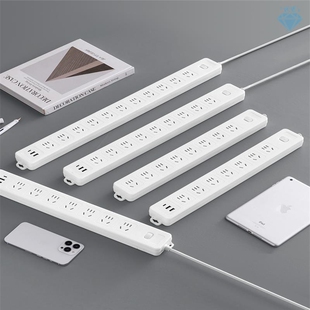 Power Strip with 6 Outlets and 3 USB Ports Extension Cord