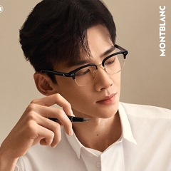 [白敬亭同款]万宝龙Montblanc眉框近视光学眼镜框镜架MB0259OK